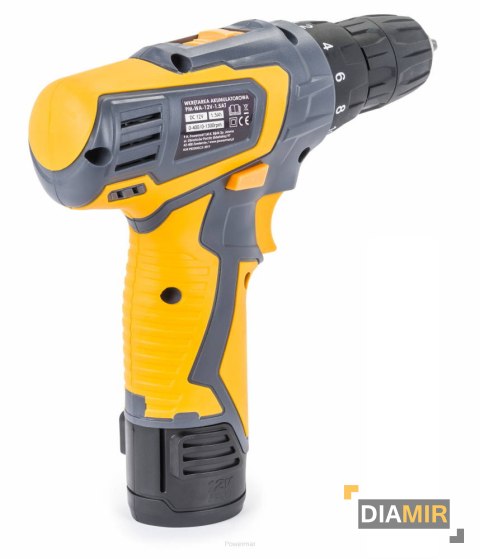 WKRĘTARKA AKUMULATOROWA wkrętarka 12V 1,5Ah 2x bateria