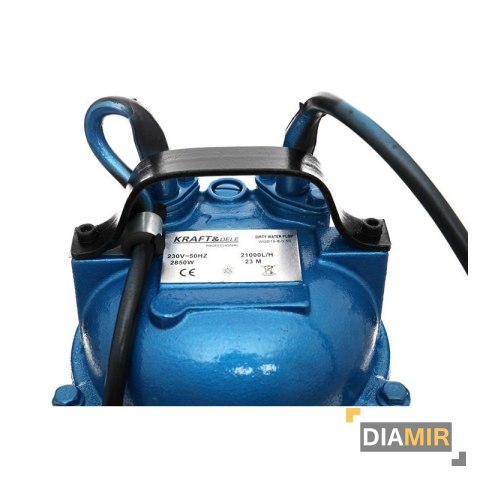 Żeliwna POMPA do SZAMBA 2'' 2850W rozdrabniacz