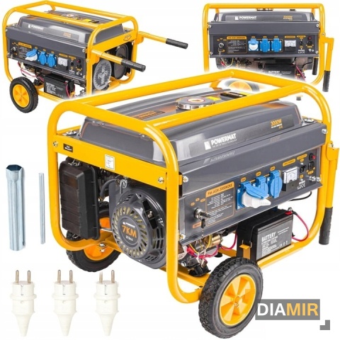 AGREGAT PRĄDOTWÓRCZY SPALINOWY 4-SUW 3000W 230V AVR ROZRUCH