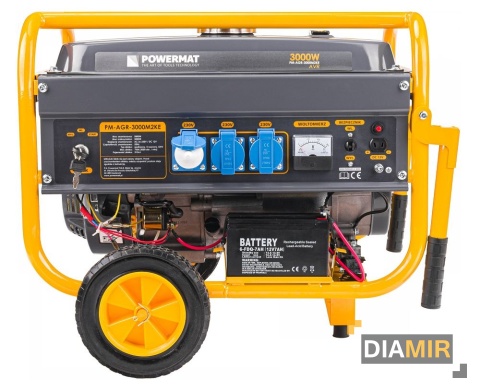 AGREGAT PRĄDOTWÓRCZY SPALINOWY 4-SUW 3000W 230V AVR ROZRUCH