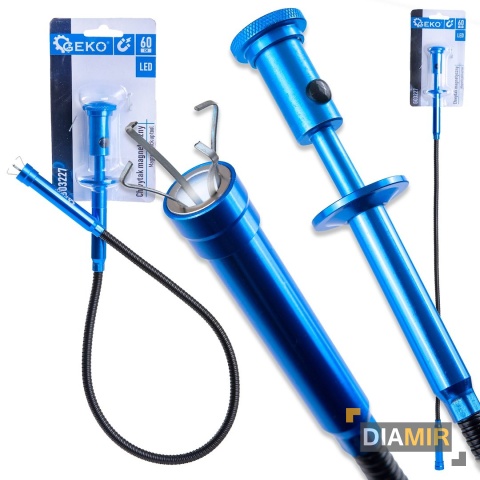 CHWYTAK ELASTYCZNY MAGNETYCZNY PAZURKOWY LED ŁAPKA 60 CM MOCNY MAGNES