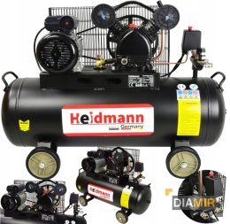 KOMPRESOR OLEJOWY 100L SPRĘŻARKA POWIETRZA V2065 430L/MIN