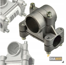 UCHWYT RĄCZEK KOSY SPALINOWEJ fi 28MM 20MM KRZYŻAK DO MOCOWANIA RĄCZKI