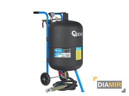 MOBILNA PIASKARKA SYFONOWA CIŚNIENIOWA 76L + 4 DYSZE CE