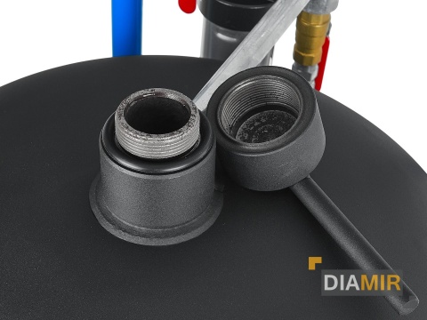 MOBILNA PIASKARKA SYFONOWA CIŚNIENIOWA 76L + 4 DYSZE CE