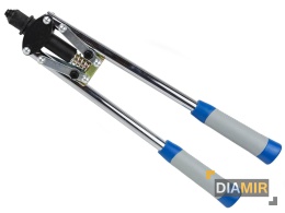 NITOWNICA RĘCZNA DŹWIGNIOWA 41CM M3,2-M4,8 NOŻYCOWA NITY + 3 KOŃCÓWKI