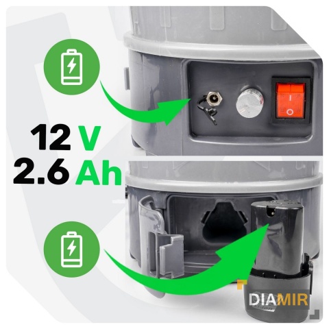 OPRYSKIWACZ AKUMULATOROWY OGRODOWY ELEKTRYCZNY LEKKI 5L ZESTAW LANCA WUBER