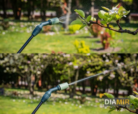 OPRYSKIWACZ CIŚNIENIOWY RĘCZNY DUŻY POJEMNOŚĆ 8L REGULACJA LANCA 98CM