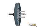 OTWORNICA BIMETALOWA REGULOWANA 19 - 127mm DO DREWNA UNIWERSALNA