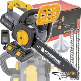 PIŁA PILARKA ŁAŃCUCHOWA AKUMULATOROWA 2 x AKU 4 Ah 2 x ŁAŃCUCH 12 
