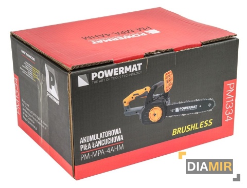 PIŁA PILARKA ŁAŃCUCHOWA AKUMULATOROWA 2 x AKU 4 Ah 2 x ŁAŃCUCH 12 " 30 cm