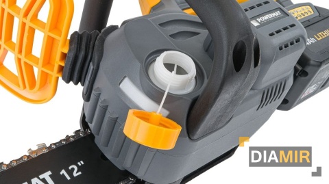 PIŁA PILARKA ŁAŃCUCHOWA AKUMULATOROWA 2 x AKU 4 Ah 2 x ŁAŃCUCH 12 " 30 cm