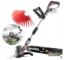 GRAPHITE PODKASZARKA KOSA AKUMULATOROWA 18V 254mm BEZ AKUMULATORA BODY