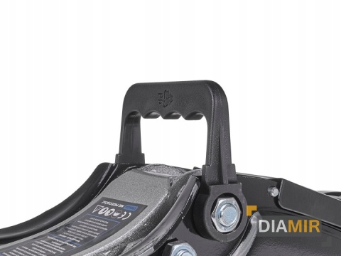 PODNOŚNIK SAMOCHODOWY LEWAREK NISKOPROFILOWY 2,5T ŻABA GUMA STALOWE KOŁA