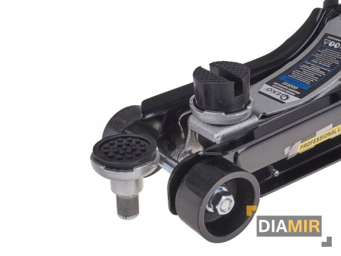 PODNOŚNIK SAMOCHODOWY LEWAREK NISKOPROFILOWY 2,5T ŻABA GUMA STALOWE KOŁA