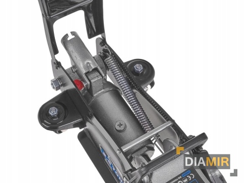 PODNOŚNIK SAMOCHODOWY LEWAREK NISKOPROFILOWY 2,5T ŻABA GUMA STALOWE KOŁA