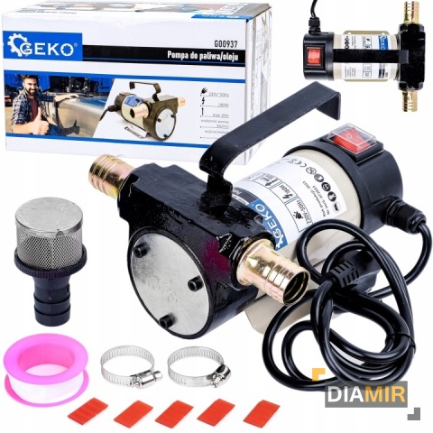 POMPA DO SPUSZCZANIA PALIWA ROPY OLEJU NAPĘDOWEGO POMPKA 230V 50L CPN