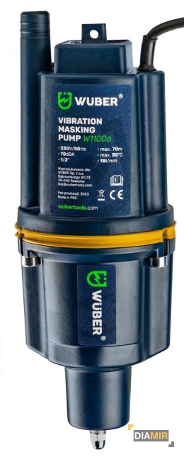 POMPA DO WODY STUDNI ZATAPIALNA RUSKA NUREK MEMBRANOWA 280W 1080 l/h