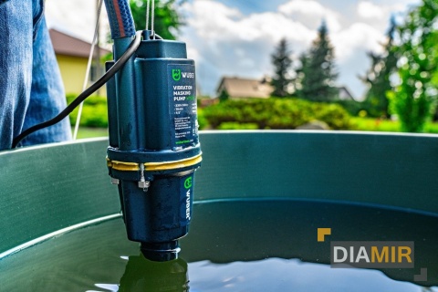 POMPA DO WODY STUDNI ZATAPIALNA RUSKA NUREK MEMBRANOWA 280W 1080 l/h