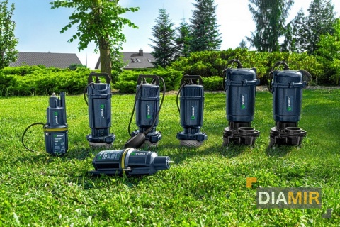 POMPA DO WODY STUDNI ZATAPIALNA RUSKA NUREK MEMBRANOWA 280W 1080 l/h