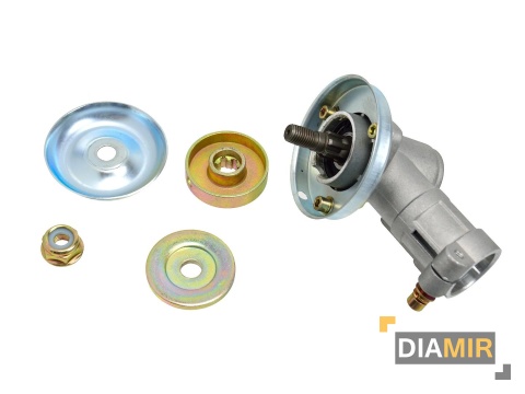 PRZEKŁADNIA KĄTOWA GŁOWICA DO KOSY SPALINOWEJ 9 FREZÓW 28mm