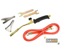 PALNIK GAZOWY DEKARSKI UNIWERSALNY LUTOWNICA 3 KOŃCÓWKI PROPAN-BUTAN