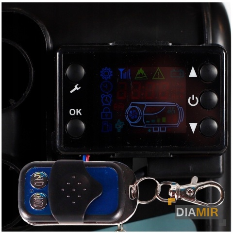 NAGRZEWNICA SAMOCHODOWA DMUCHAWA OLEJOWA OGRZEWANIE POSTOJOWE 8KW WEBASTO