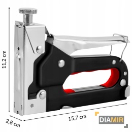 ZSZYWACZ TAPICERSKI RĘCZNY TAKER DO ZSZYWEK 4-14mm + ZSZYWKI 1000 SZT 8mm