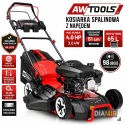 BiałystokKOSIARKA SPALINOWA Z NAPĘDEM 4KM 51cm 173cc DUŻY KOSZ 65L STALOWA AWTOOLS