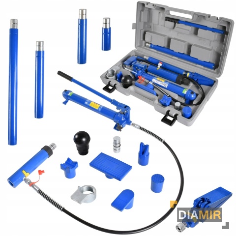 ROZPIERAK HYDRAULICZNY 10T ZESTAW BLACHARSKI 10TON SIŁOWNIK