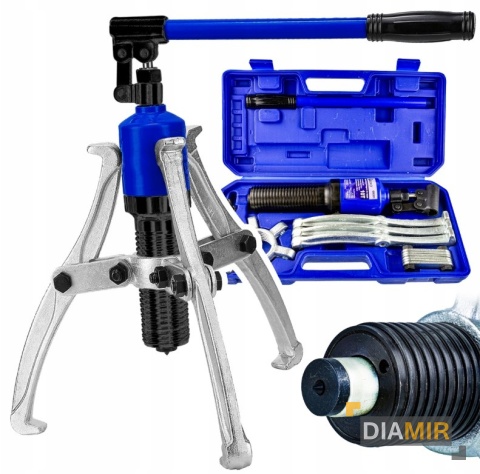 ŚCIĄGACZ HYDRAULICZNY ŁOŻYSK ZESTAW DO KÓŁ TULEI PIAST 60-250mm WALIZKA