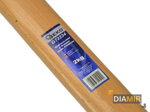 SIEKIERA ROZŁUPUJĄCA MŁOT 2000G TRZONEK DREWNIANY 88CM STAL