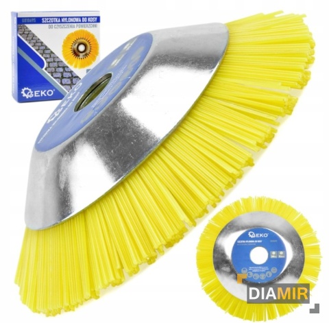 SZCZOTKA NYLONOWA DO KOSY 200X25,4MM DO CZYSZCZENIA POWIERZCHNI
