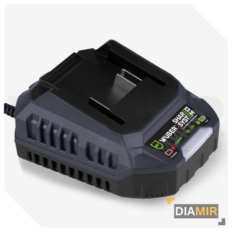 SZYBKA ŁADOWARKA DO AKUMULATORÓW BATERII 21 V WUBER SHARE+ SYSTEM