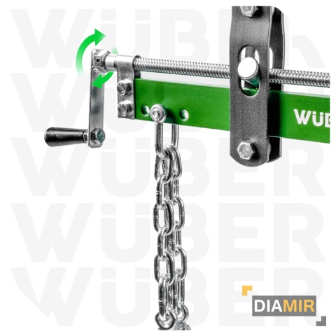 TRAWERS DO ŻURAWIA WARSZTATOWEGO BALANCER ZBLOCZE Z HAKAMI DO SILNIKA 680KG