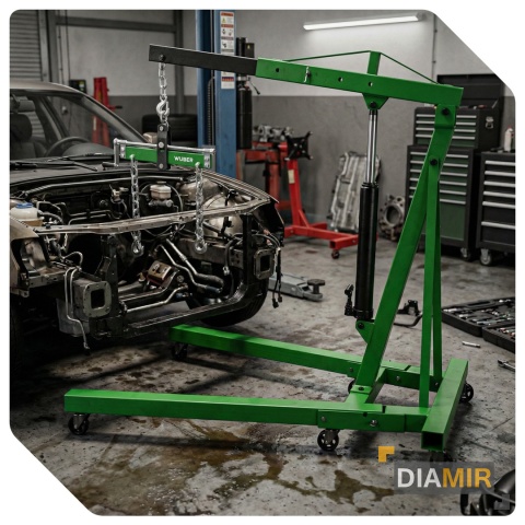 TRAWERS DO ŻURAWIA WARSZTATOWEGO BALANCER ZBLOCZE Z HAKAMI DO SILNIKA 680KG