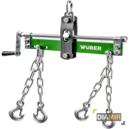 TRAWERS DO ŻURAWIA WARSZTATOWEGO BALANCER ZBLOCZE Z HAKAMI DO SILNIKA 680KG