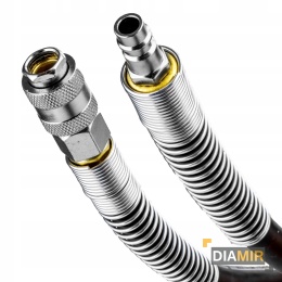 WĄŻ PRZEWÓD PNEUMATYCZNY PVC 10 M 10x17 MM ZAKUWANY DO KOMPRESORA WUBER