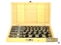 WIERTŁA SPIRALNE DO DREWNA 230mm WIERTŁO DŁUGIE ZESTAW WIERTEŁ 6-25mm