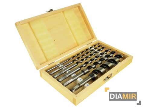 WIERTŁA SPIRALNE DO DREWNA 230mm WIERTŁO DŁUGIE ZESTAW WIERTEŁ 6-25mm
