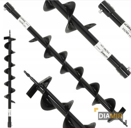 WIERTŁO DO ŚWIDRA SPALINOWEGO WIERTNICY GLEBOWEJ 10cm x 80cm