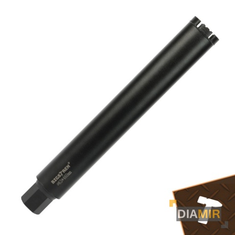 WIERTŁO KORONOWE DIAMENTOWE DŁUGIE 63x450 mm OTWORNICA DO BETONU KAMIENIA