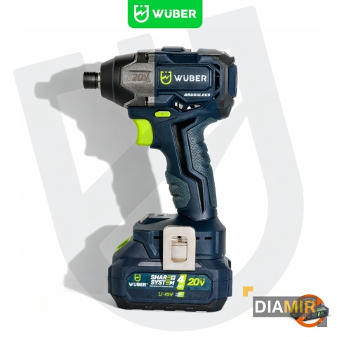 ZAKRĘTARKA UDAROWA 200NM KLUCZ UDAROWY AKUMULATOROWY 1/4" 20V BEZSZCZOTKOWY