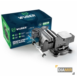 ŻELIWNE IMADŁO ŚLUSARSKIE STOŁOWE Z KOWADŁEM OBROTOWE 360 100mm/4