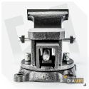 ŻELIWNE IMADŁO ŚLUSARSKIE STOŁOWE Z KOWADŁEM OBROTOWE 360 100mm/4" SOLIDNE