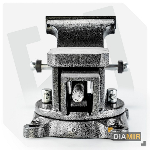 ŻELIWNE IMADŁO ŚLUSARSKIE STOŁOWE Z KOWADŁEM OBROTOWE 360 100mm/4" SOLIDNE