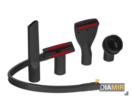 ZESTAW 5 KOŃCÓWEK - SSAWEK 35mm DO ODKURZACZA + ADAPTER 32mm