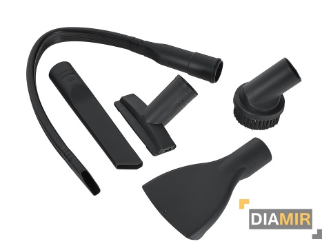 ZESTAW 5 KOŃCÓWEK - SSAWEK 35mm DO ODKURZACZA + ADAPTER 32mm