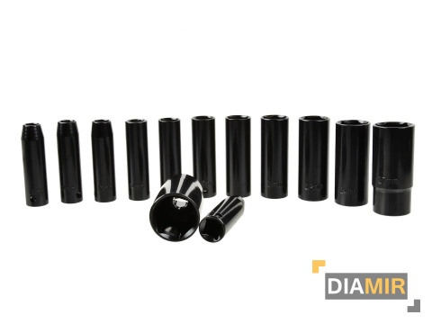 ZESTAW NASADEK NASADKI UDAROWE 10-30mm KLUCZE NASADOWE 1/2 DŁUGIE