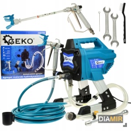 AGREGAT MALARSKI HYDRODYNAMICZNY + OSPRZĘT PISTOLET WĄŻ 200 BAR